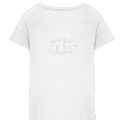 The Artist BASiCS - Kadın V Yaka Tişört