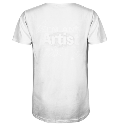The Artist BASiCS - Mens Organic V-Neck Shirt