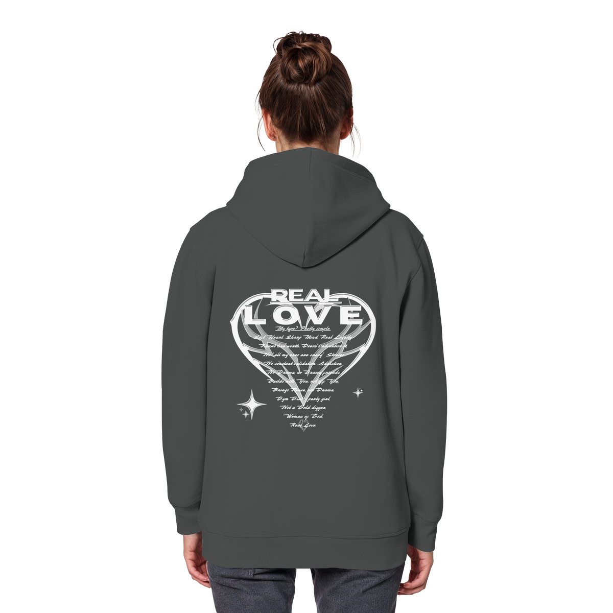 The REAL LOVE BASiCS - Organic Basic Hoodie