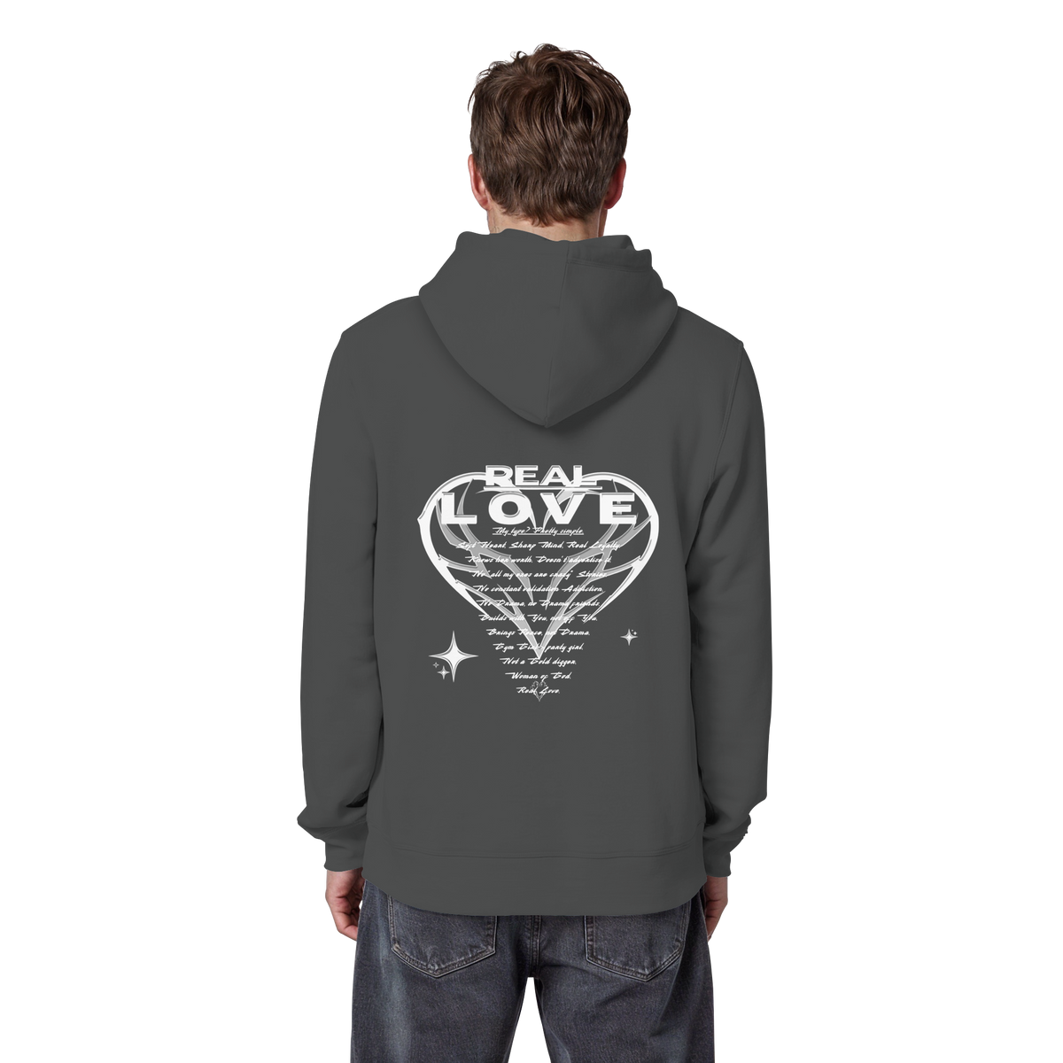 The REAL LOVE BASiCS - Organic Basic Hoodie