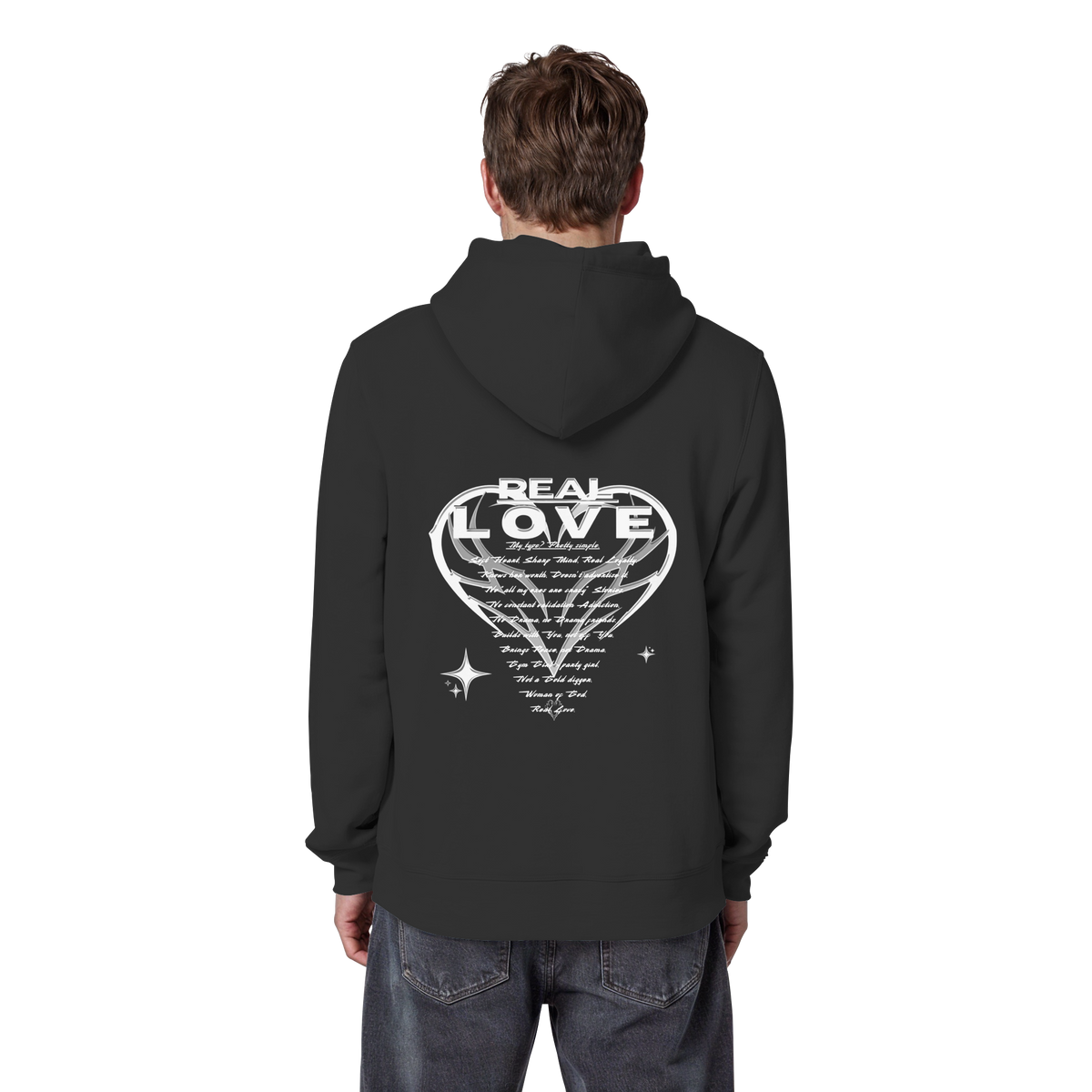 The REAL LOVE BASiCS - Organic Basic Hoodie