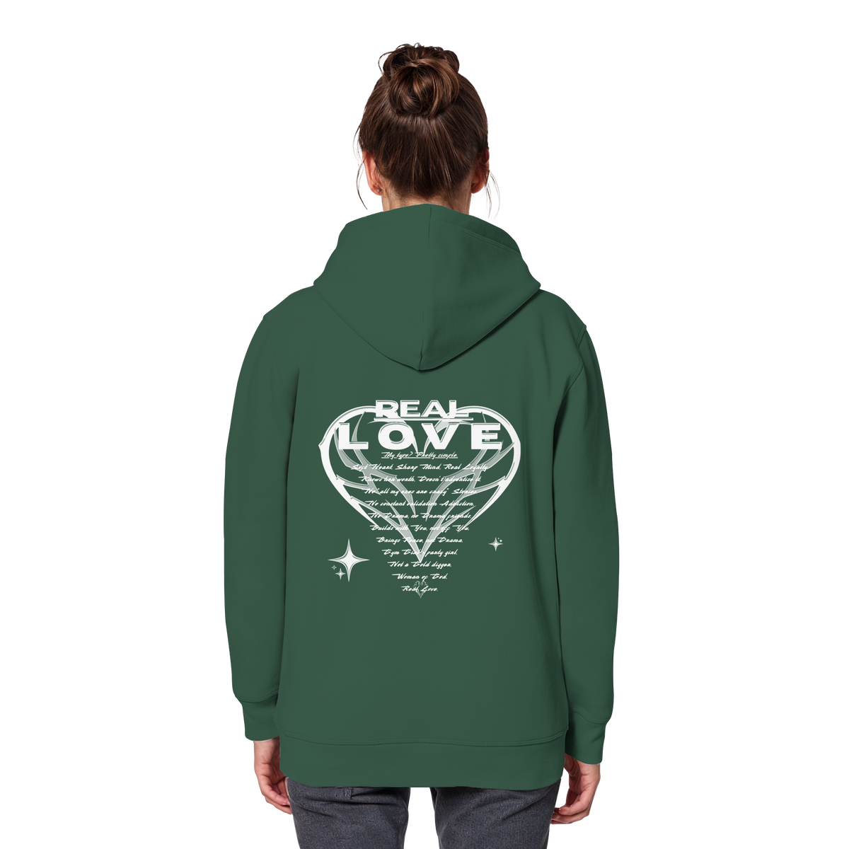 The REAL LOVE BASiCS - Organic Basic Hoodie
