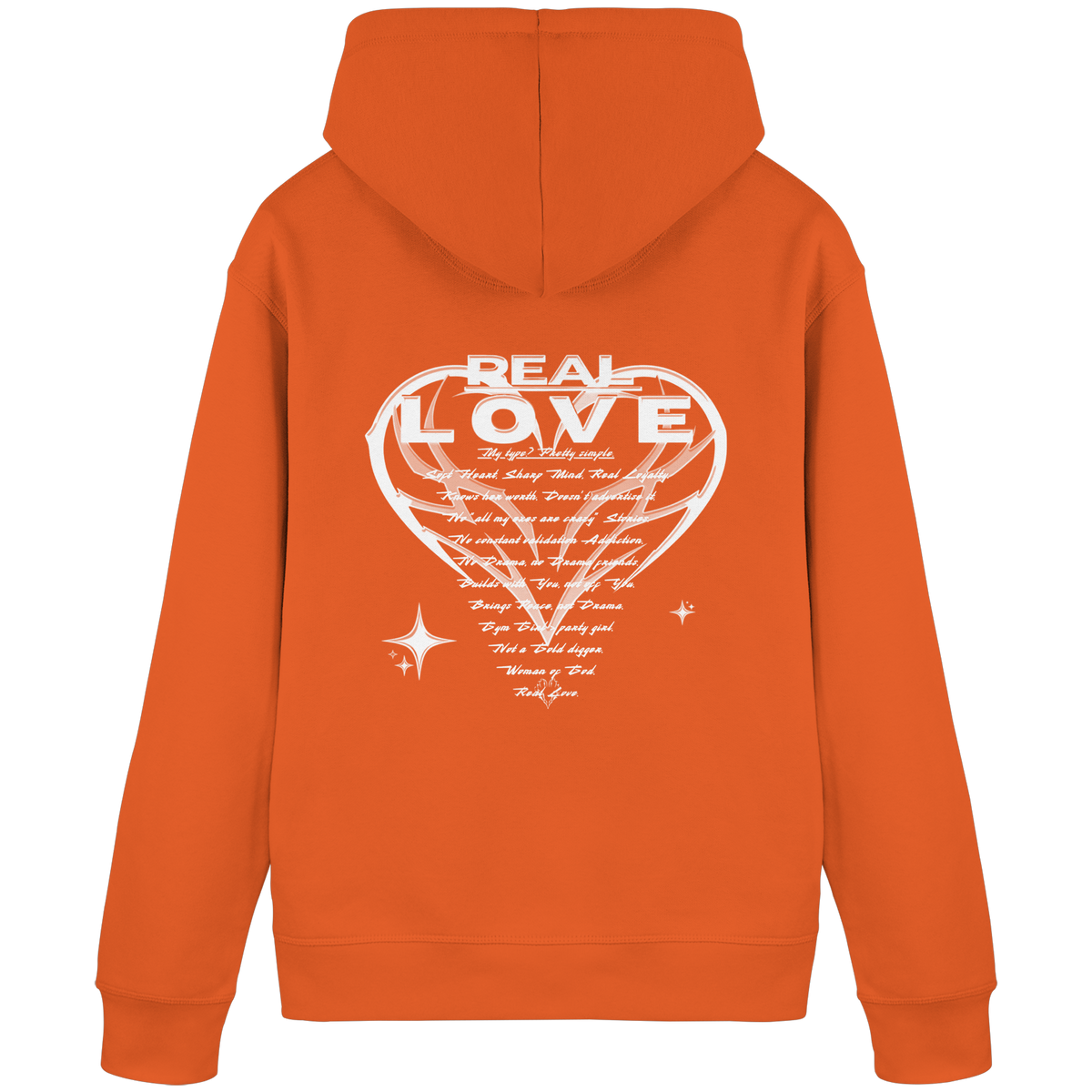 The REAL LOVE BASiCS - Organic Basic Hoodie