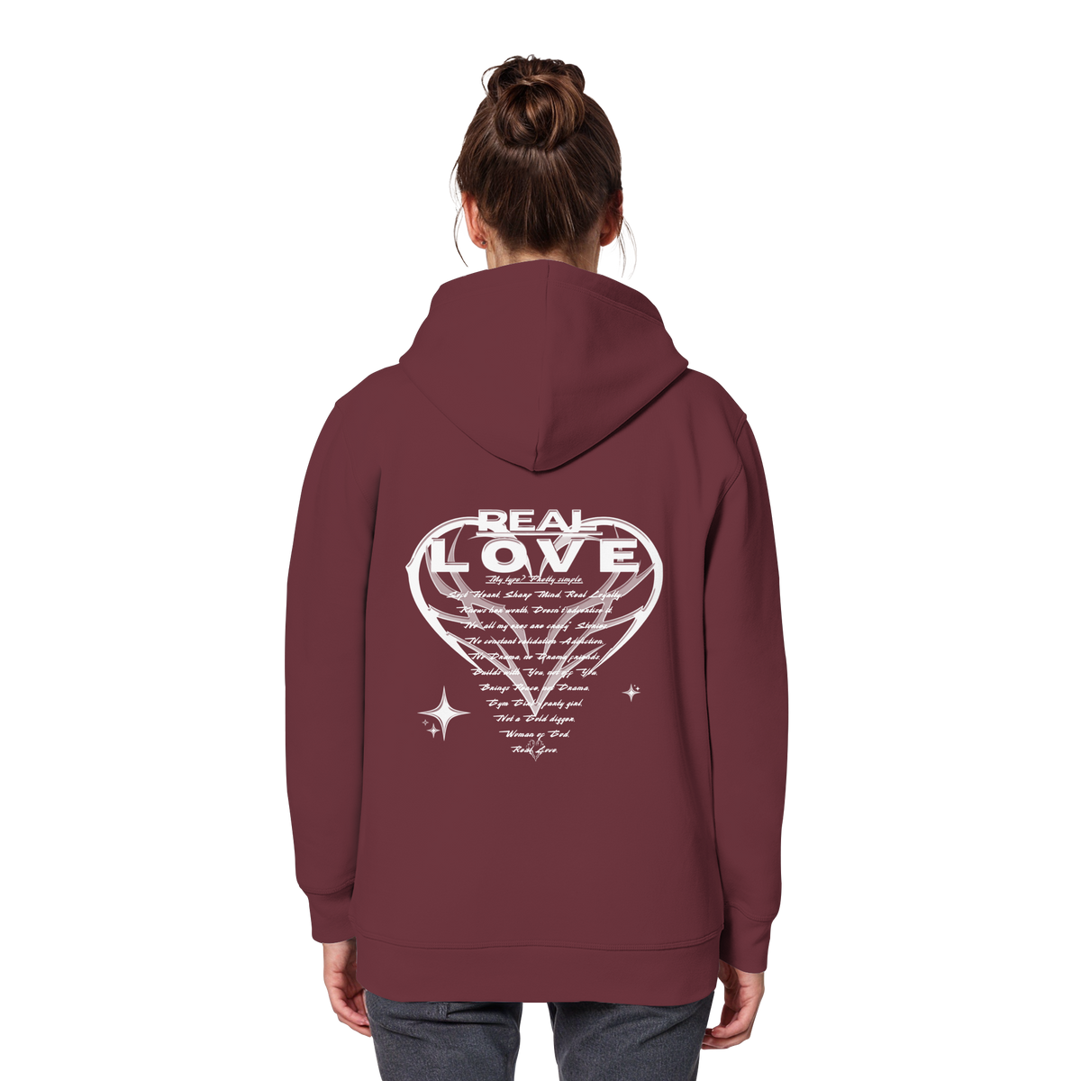 The REAL LOVE BASiCS - Organic Basic Hoodie