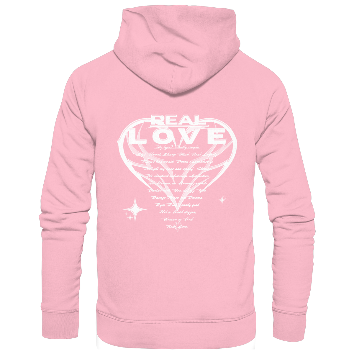 The REAL LOVE BASiCS - Organic Basic Hoodie
