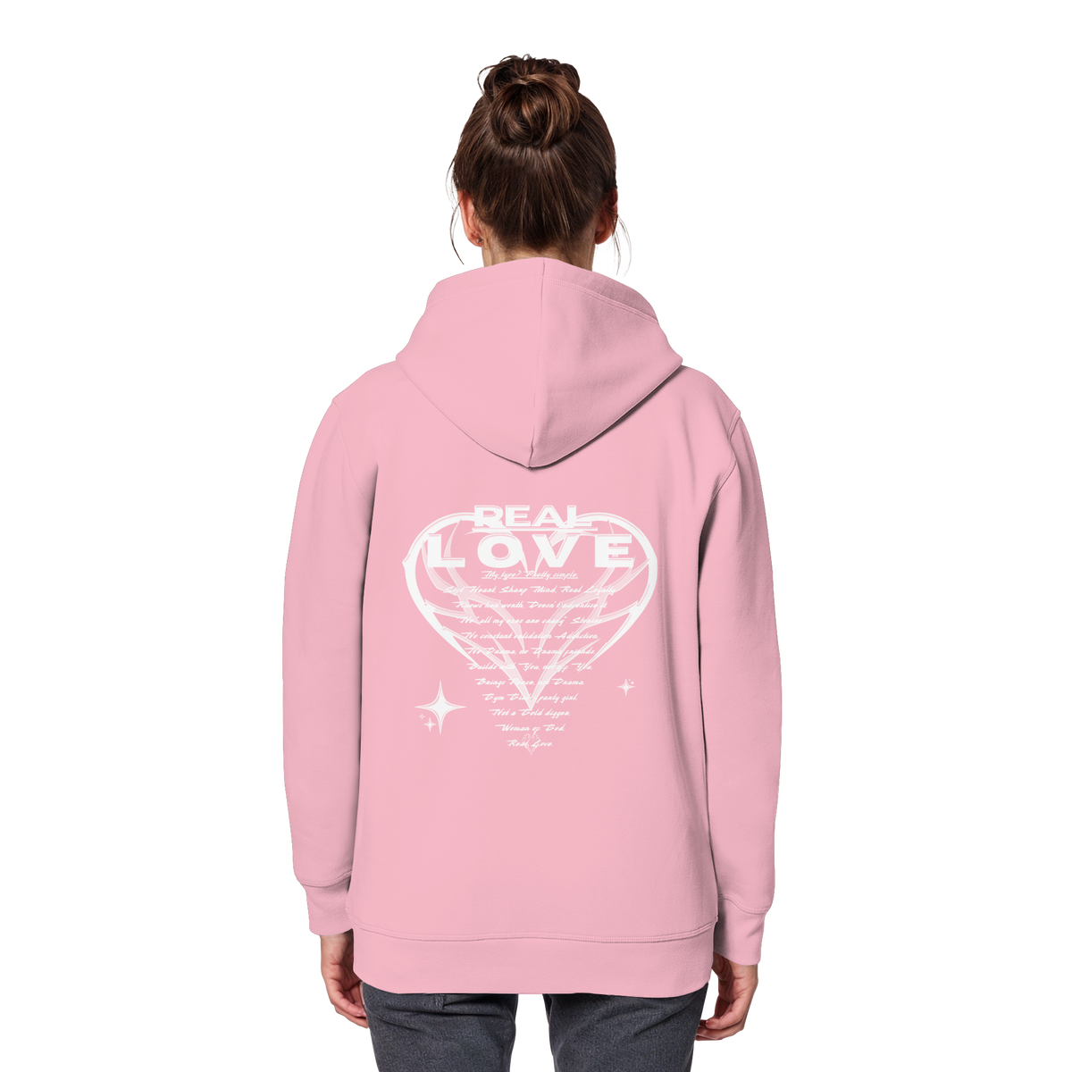 The REAL LOVE BASiCS - Organic Basic Hoodie