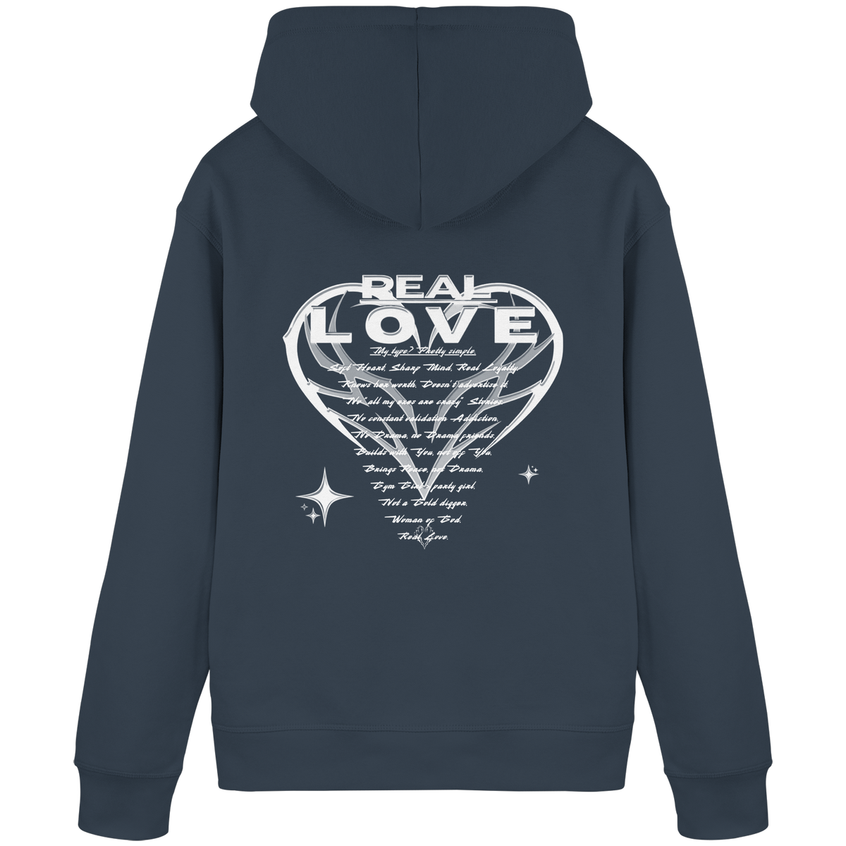 The REAL LOVE BASiCS - Organic Basic Hoodie