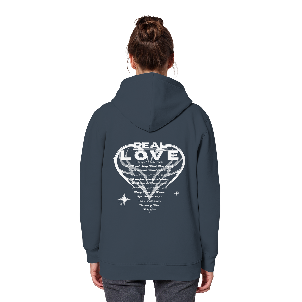 The REAL LOVE BASiCS - Organic Basic Hoodie