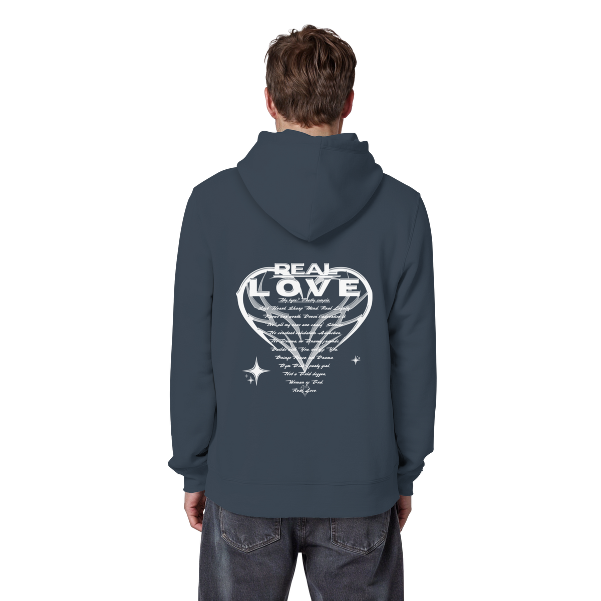 The REAL LOVE BASiCS - Organic Basic Hoodie