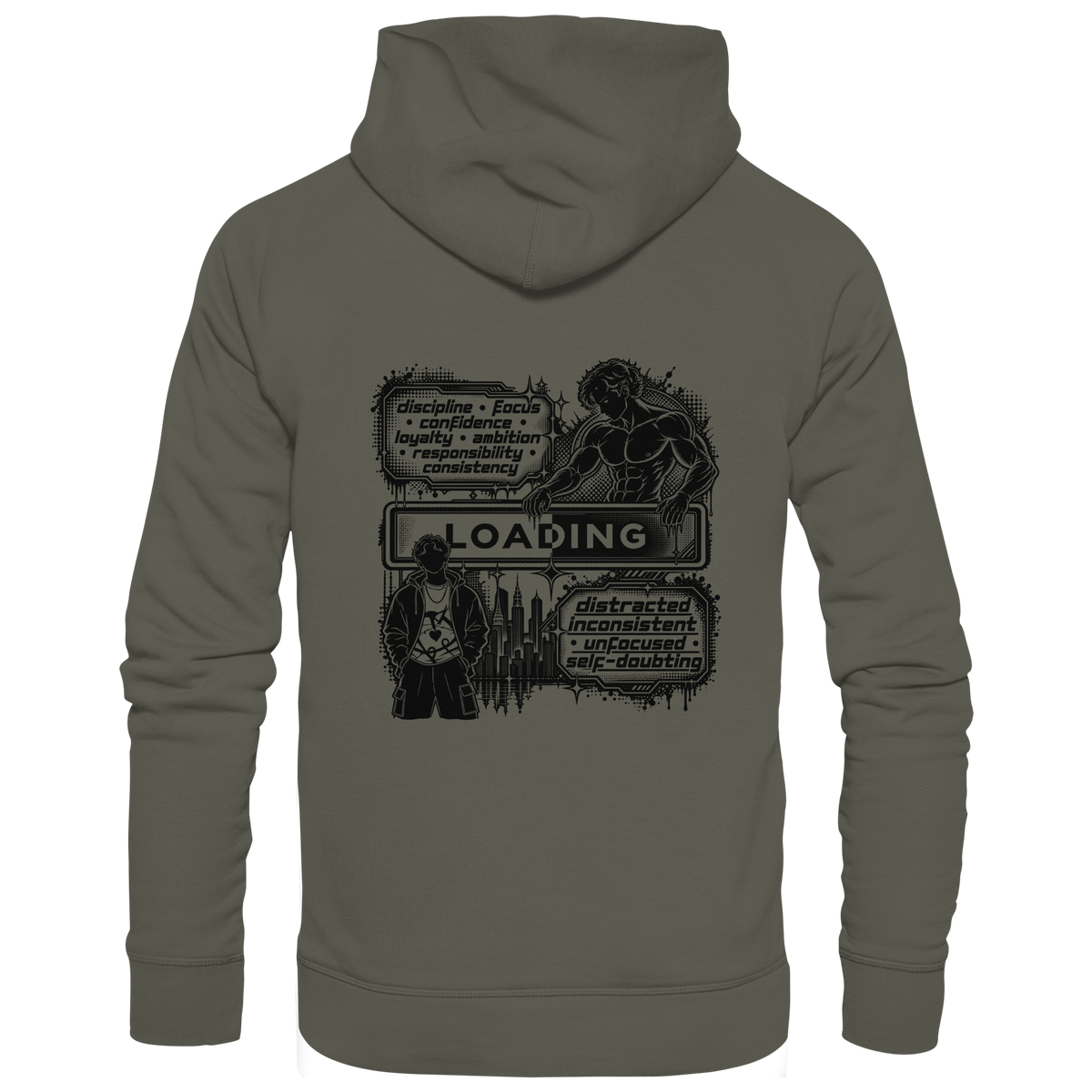 LOADiNG BASiCS - Organic Basic Hoodie