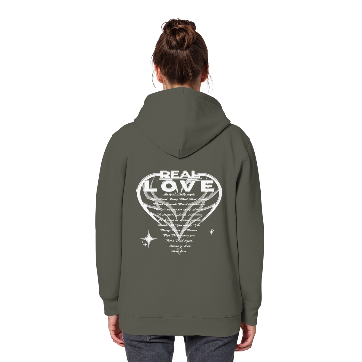The REAL LOVE BASiCS - Organic Basic Hoodie