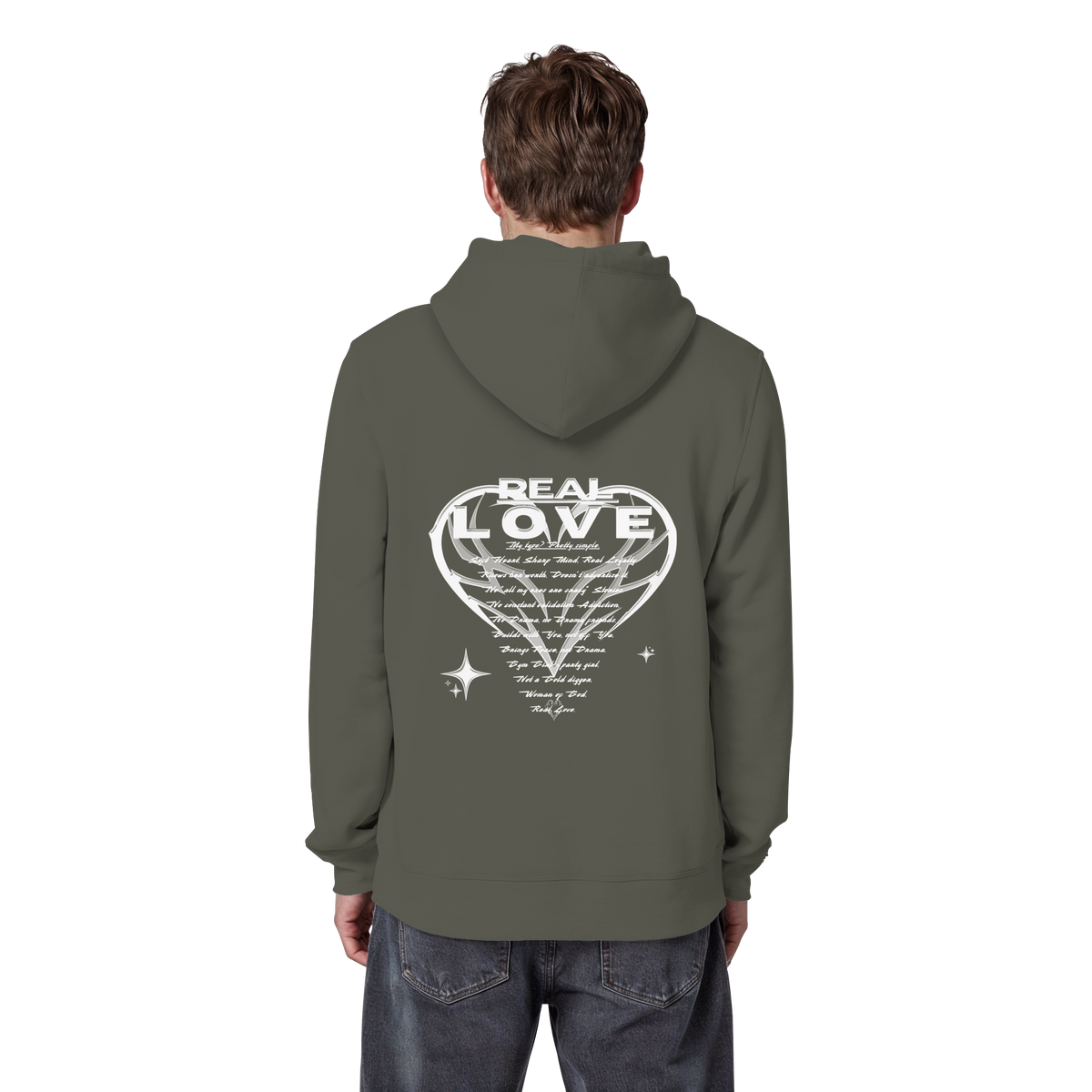 The REAL LOVE BASiCS - Organic Basic Hoodie