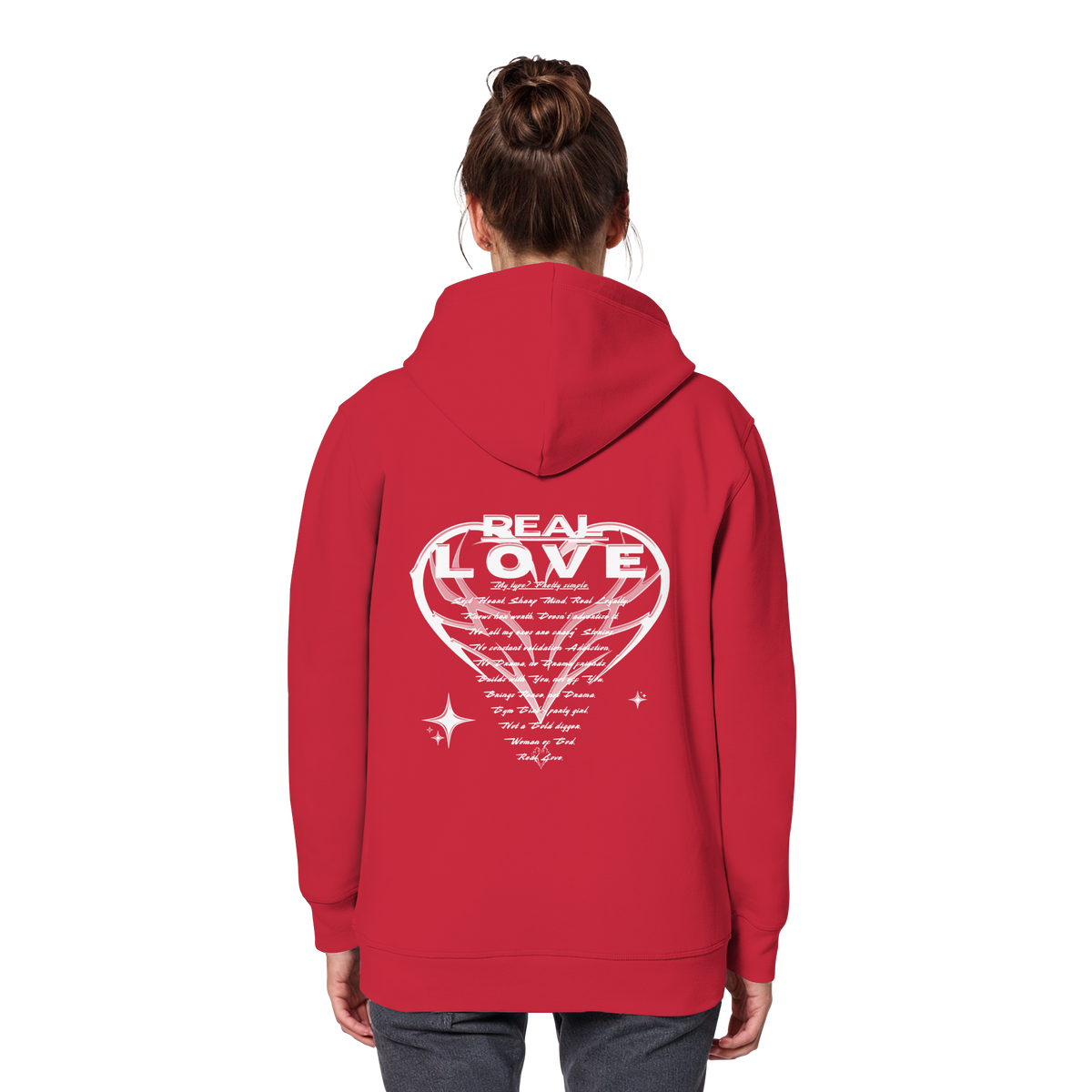 The REAL LOVE BASiCS - Organic Basic Hoodie
