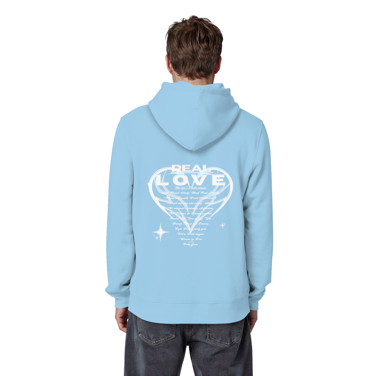 The REAL LOVE BASiCS - Organic Basic Hoodie