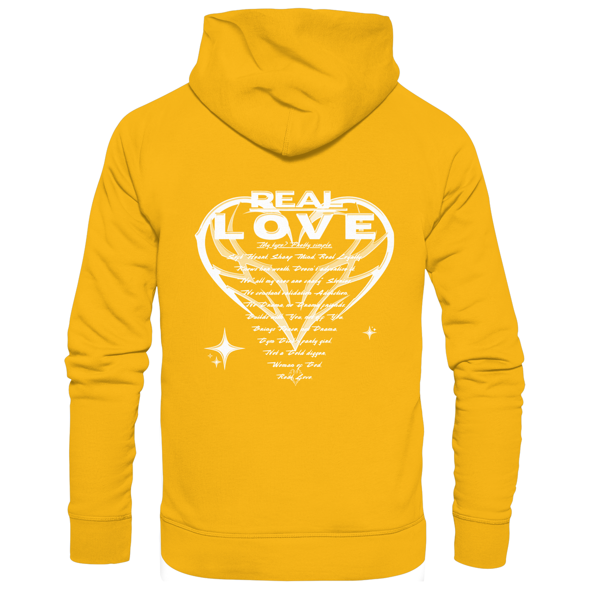 The REAL LOVE BASiCS - Organic Basic Hoodie