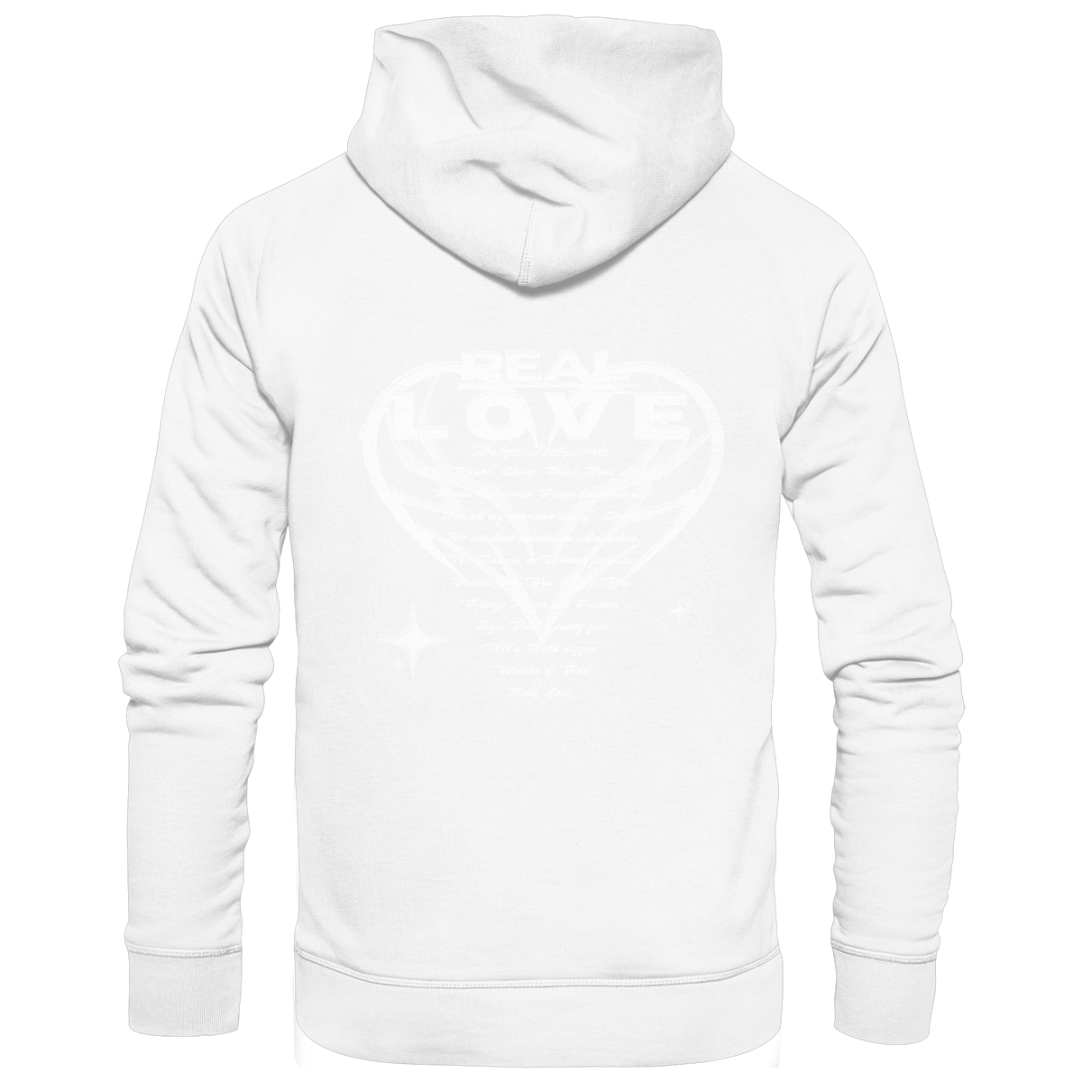 The REAL LOVE BASiCS - Organic Basic Hoodie
