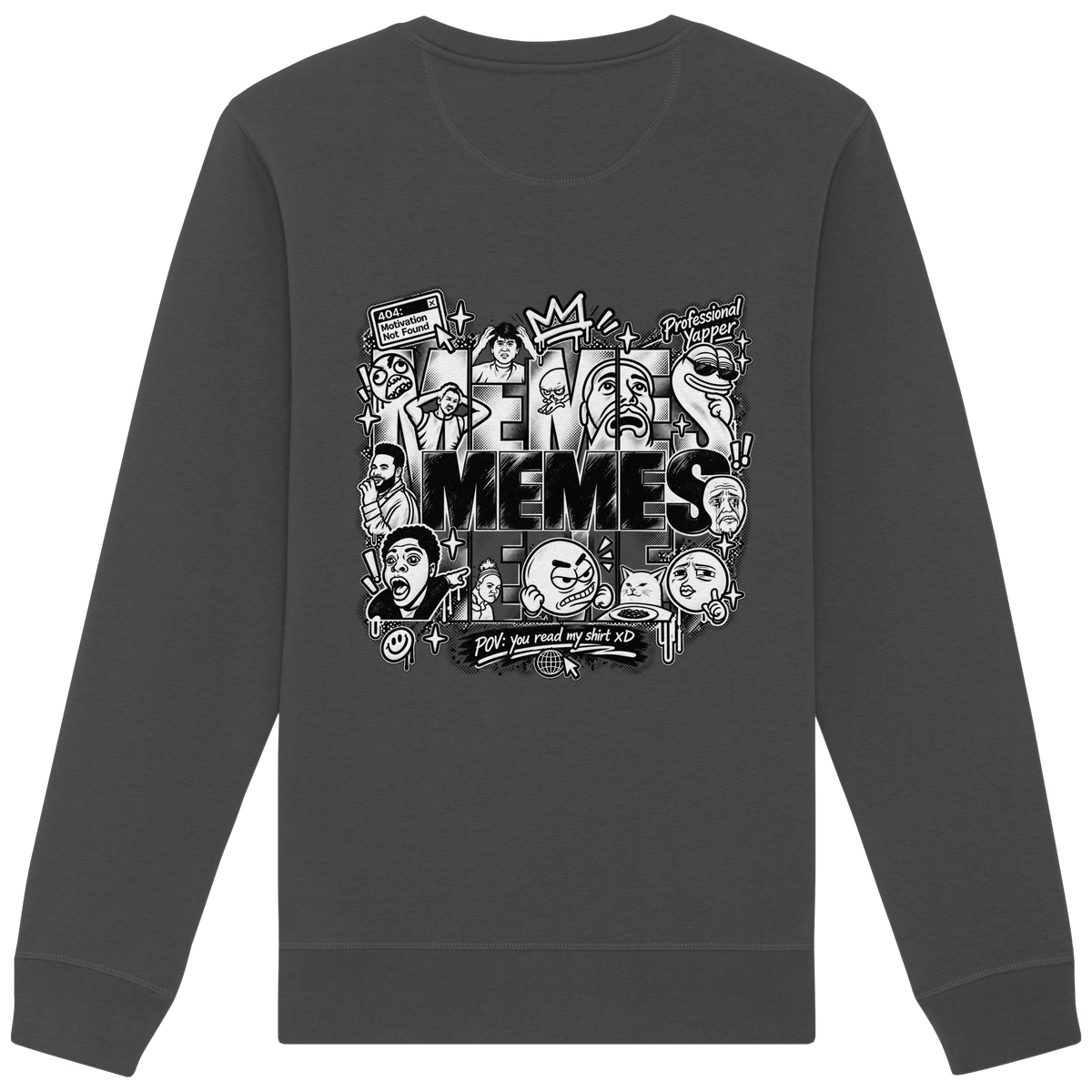 The MEME - Organic Basic Unisex Sweatshirt