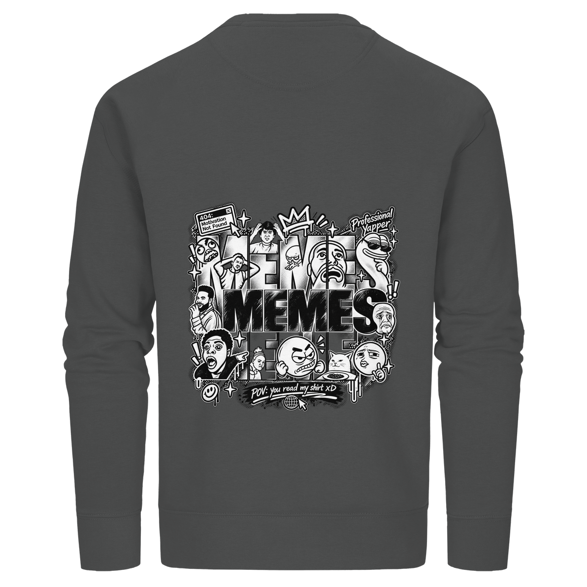 The MEME - Organic Basic Unisex Sweatshirt