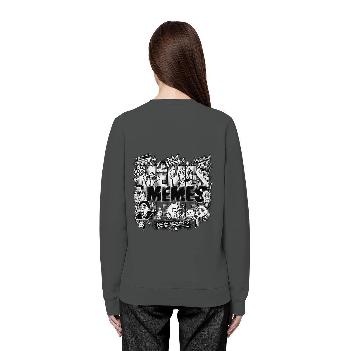 The MEME - Organic Basic Unisex Sweatshirt