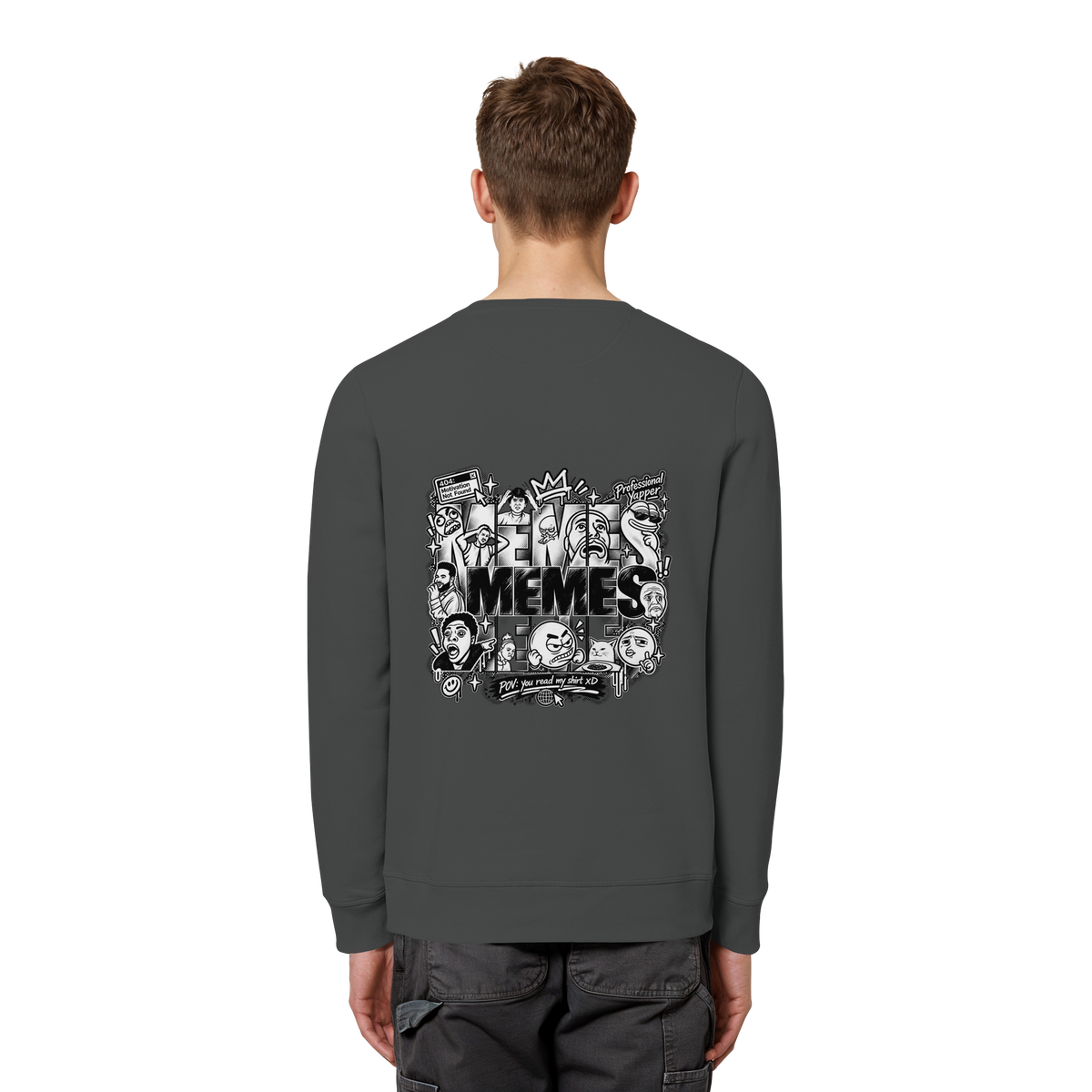 The MEME - Organic Basic Unisex Sweatshirt
