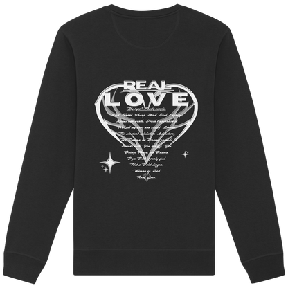 The REAL LOVE BASiCS - Organic Basic Unisex Sweatshirt
