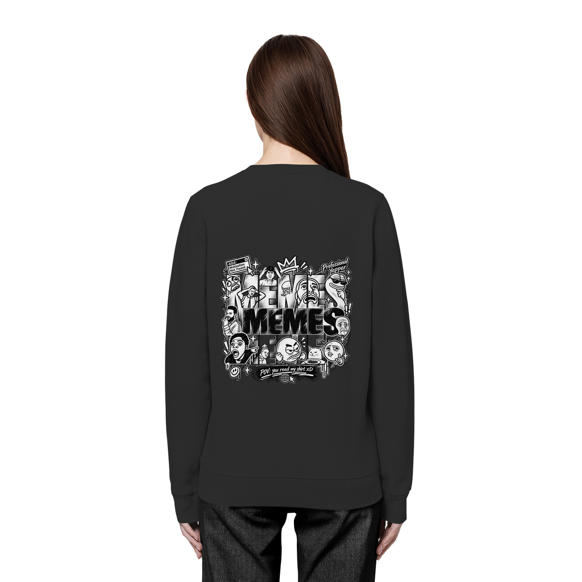 The MEME - Organic Basic Unisex Sweatshirt