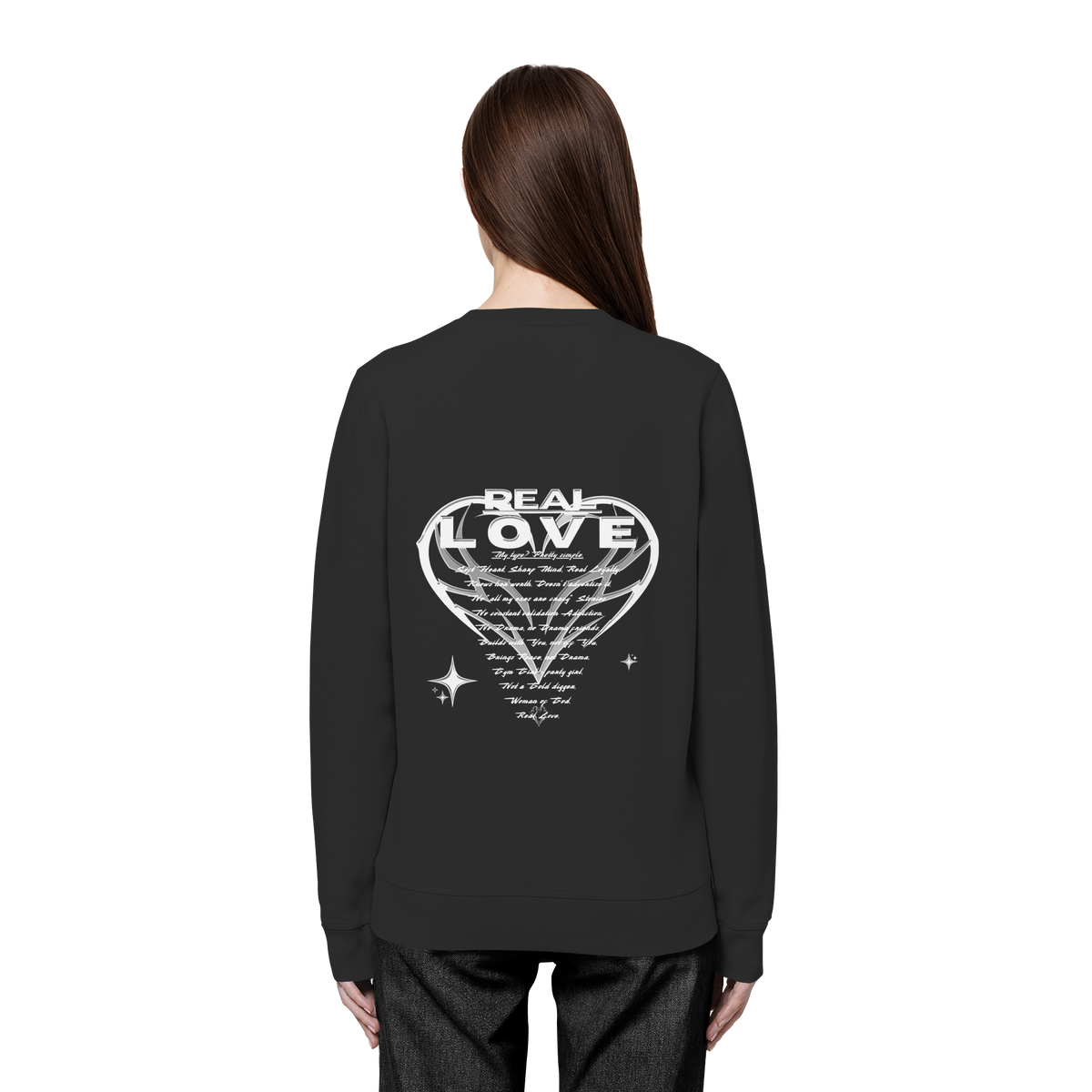The REAL LOVE BASiCS - Organic Basic Unisex Sweatshirt