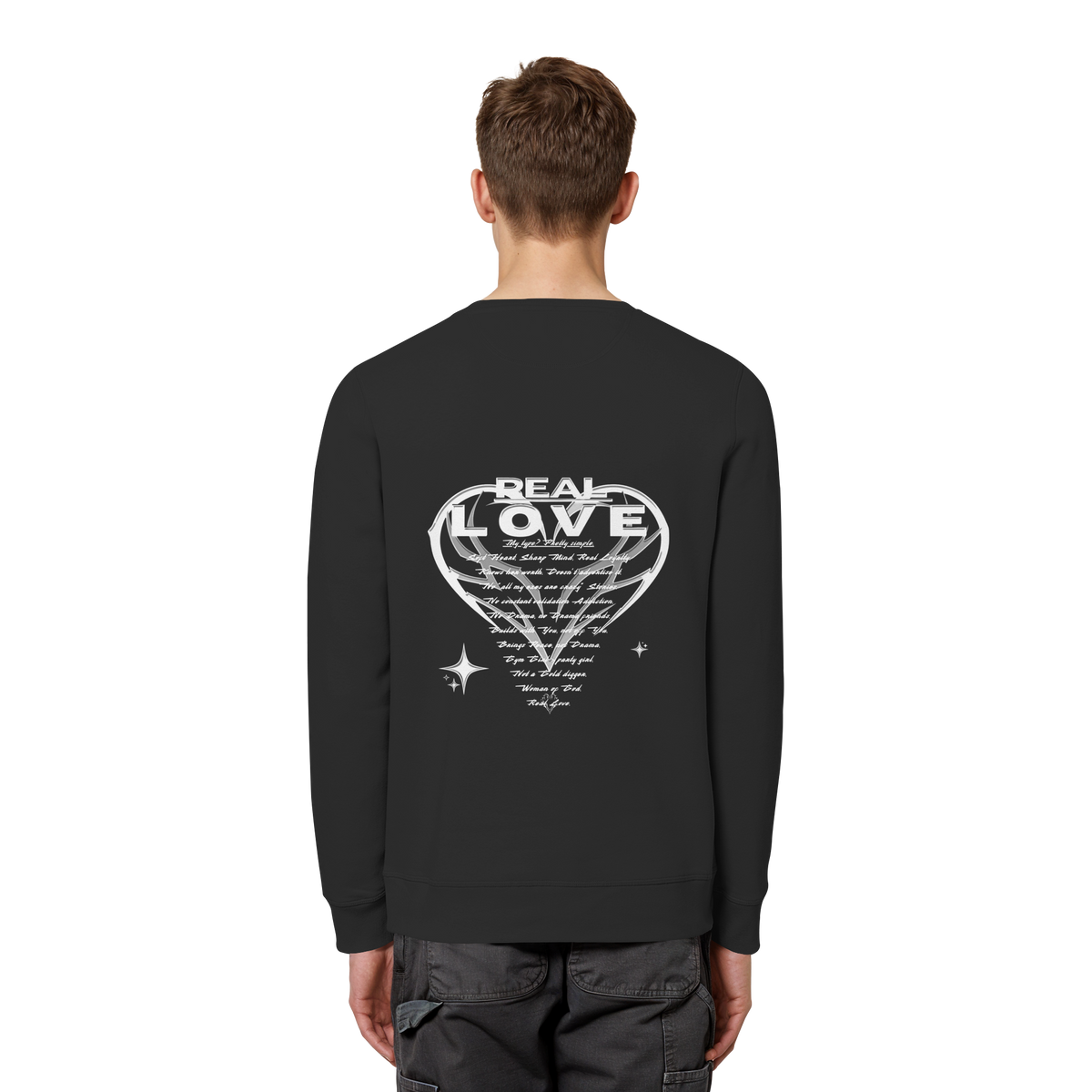 The REAL LOVE BASiCS - Organic Basic Unisex Sweatshirt