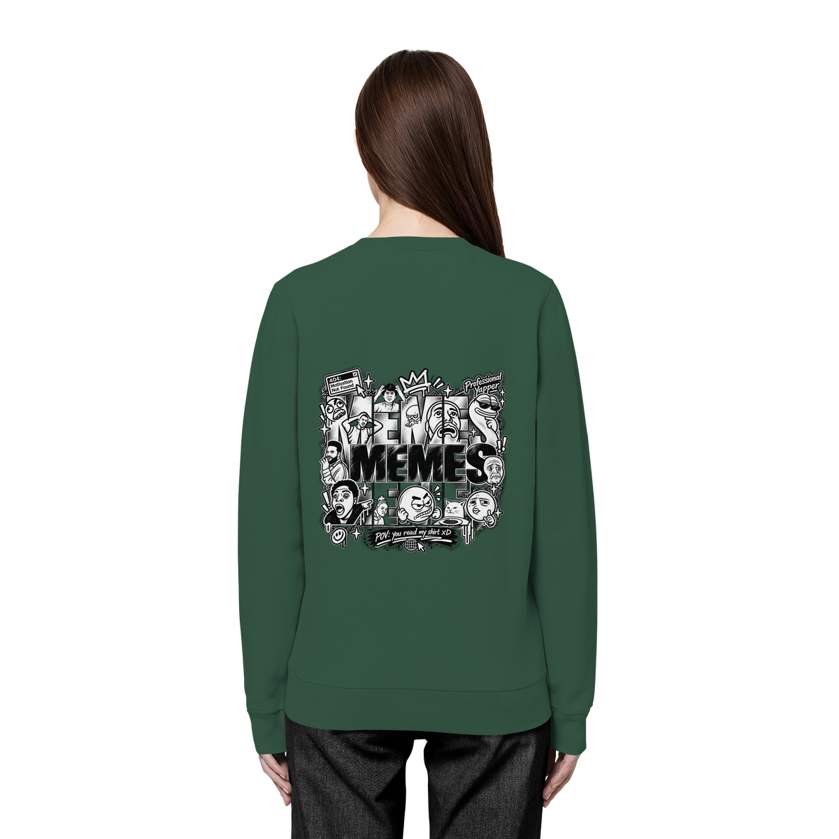 The MEME - Organic Basic Unisex Sweatshirt