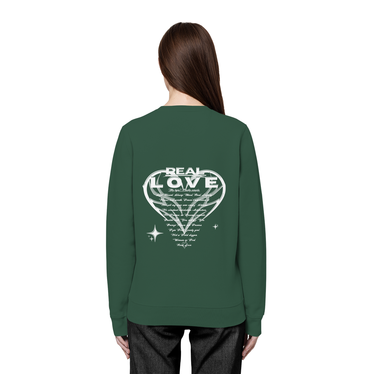 The REAL LOVE BASiCS - Organic Basic Unisex Sweatshirt