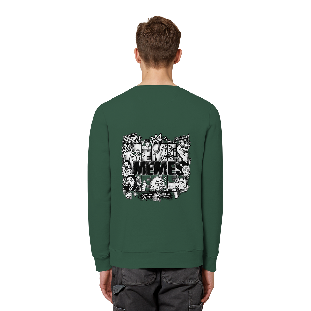 The MEME - Organic Basic Unisex Sweatshirt
