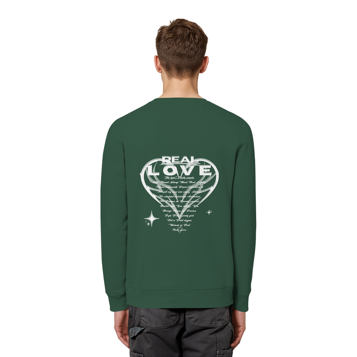 The REAL LOVE BASiCS - Organic Basic Unisex Sweatshirt