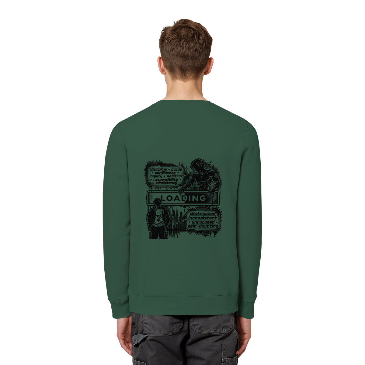 LOADiNG BASiCS - Organic Basic Unisex Sweatshirt