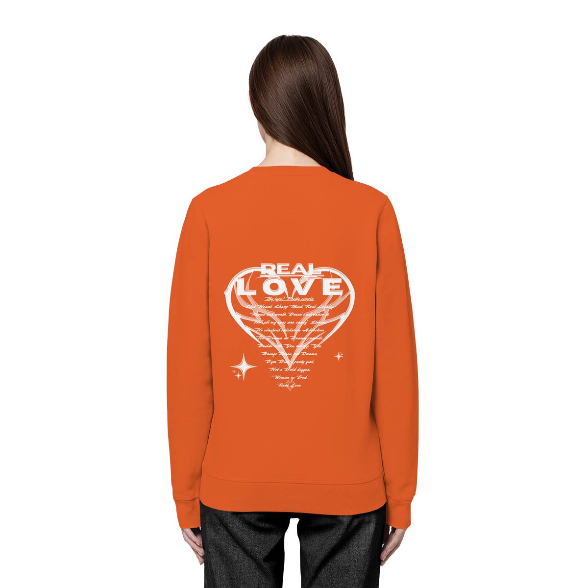 The REAL LOVE BASiCS - Organic Basic Unisex Sweatshirt