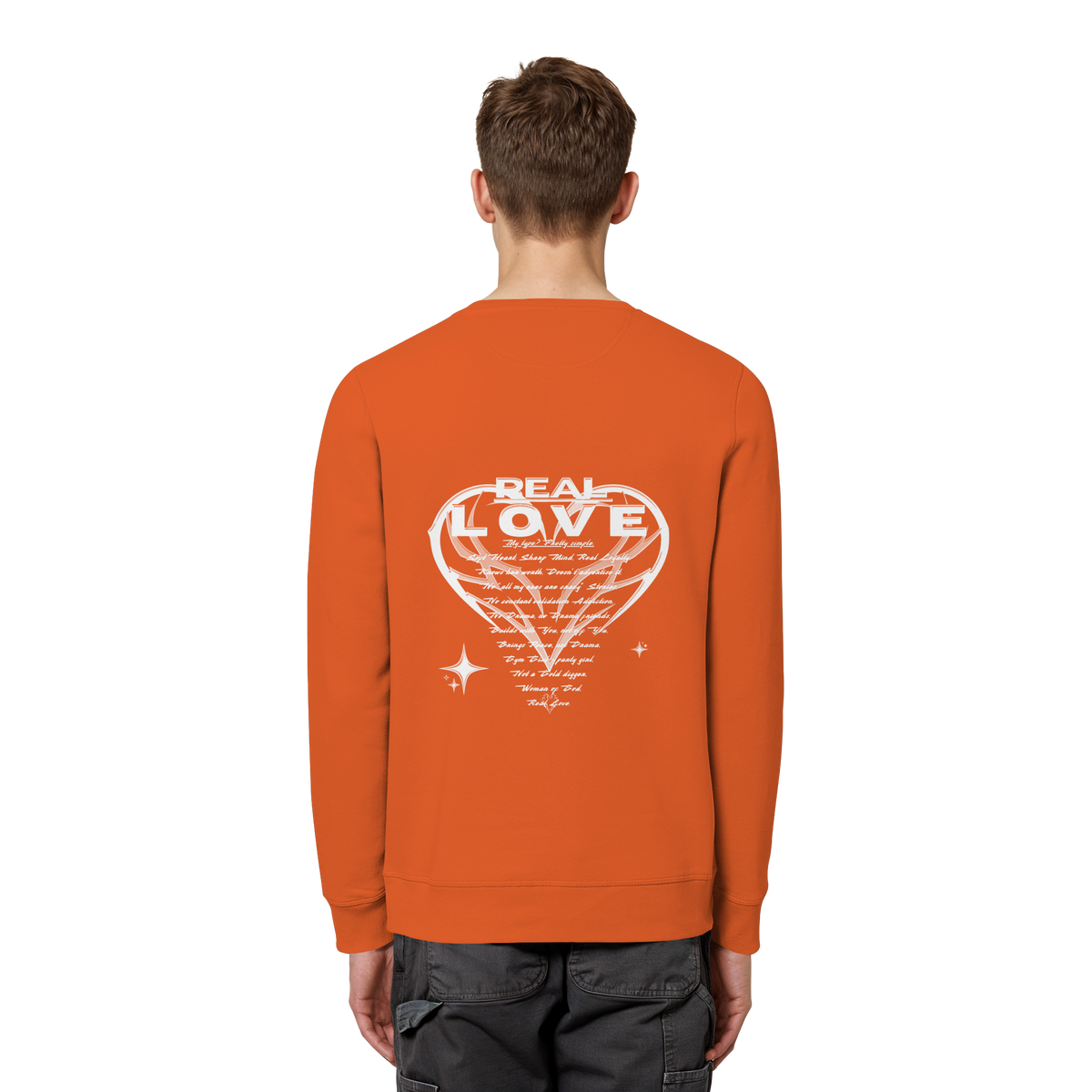 The REAL LOVE BASiCS - Organic Basic Unisex Sweatshirt