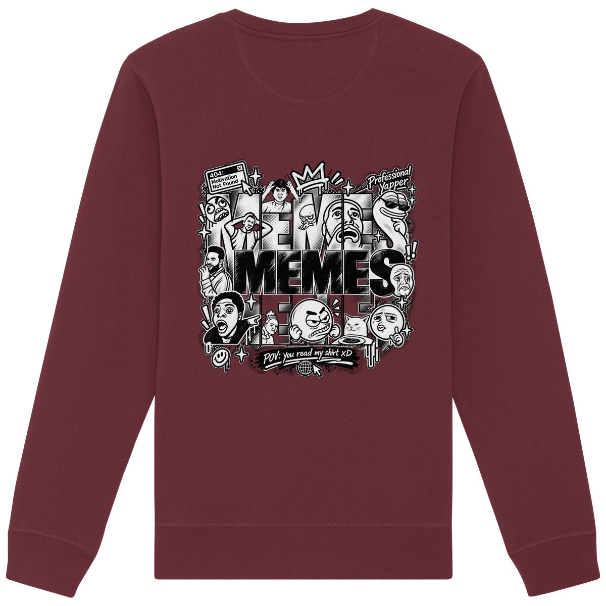 The MEME - Organic Basic Unisex Sweatshirt