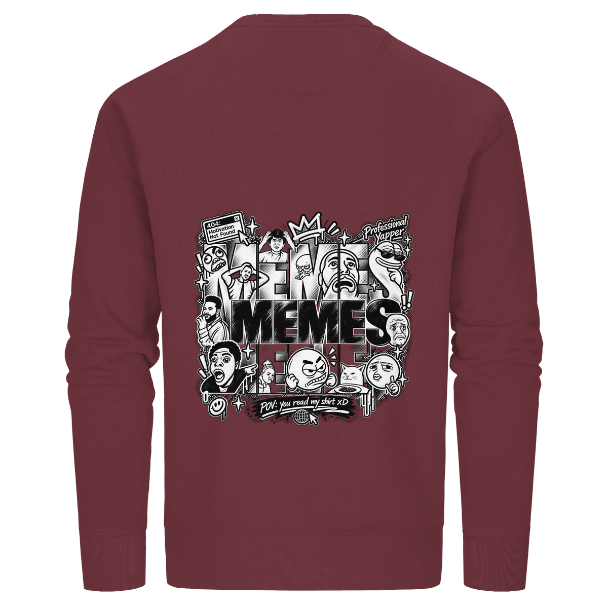 The MEME - Organic Basic Unisex Sweatshirt
