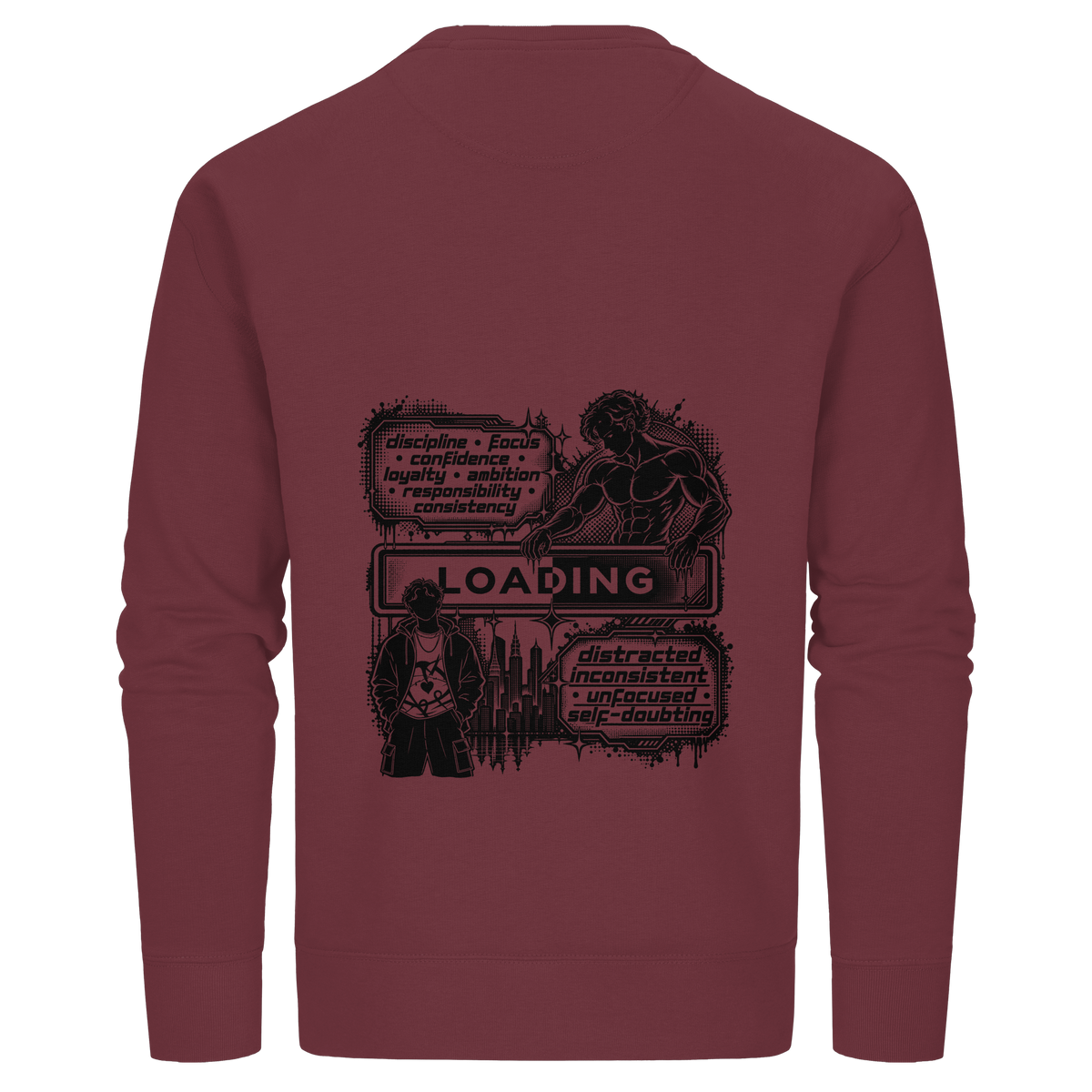 LOADiNG BASiCS - Organic Basic Unisex Sweatshirt