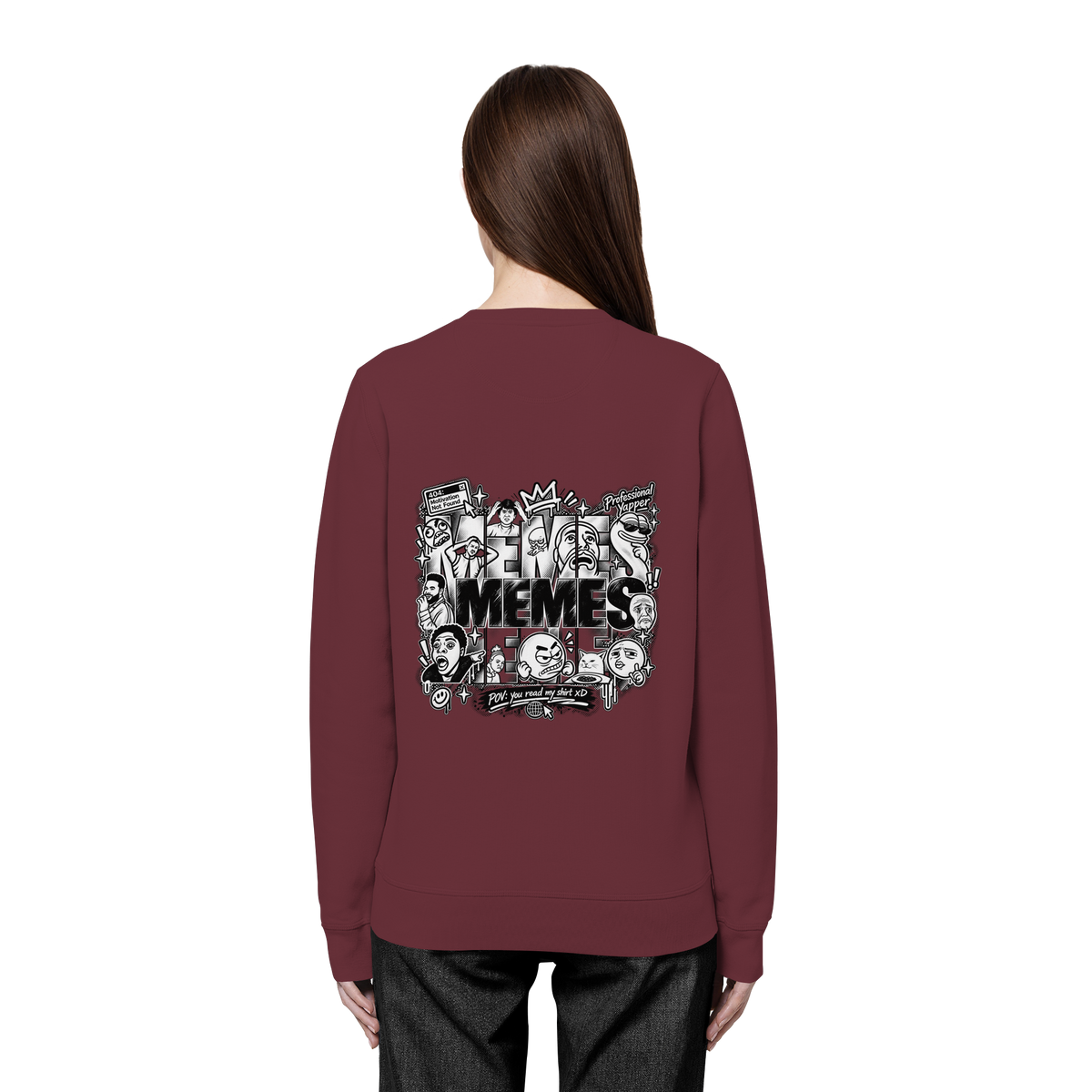 The MEME - Organic Basic Unisex Sweatshirt