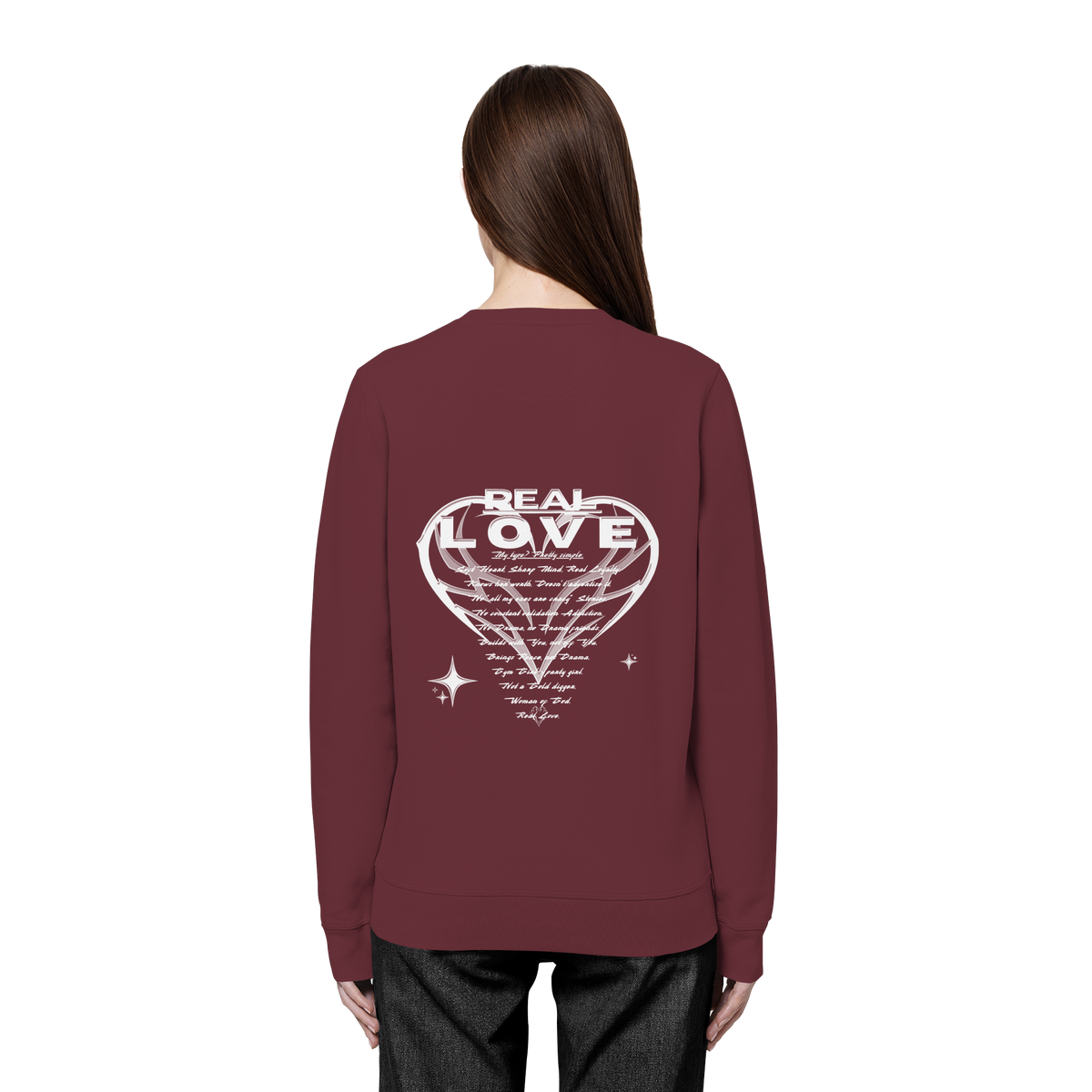 The REAL LOVE BASiCS - Organic Basic Unisex Sweatshirt