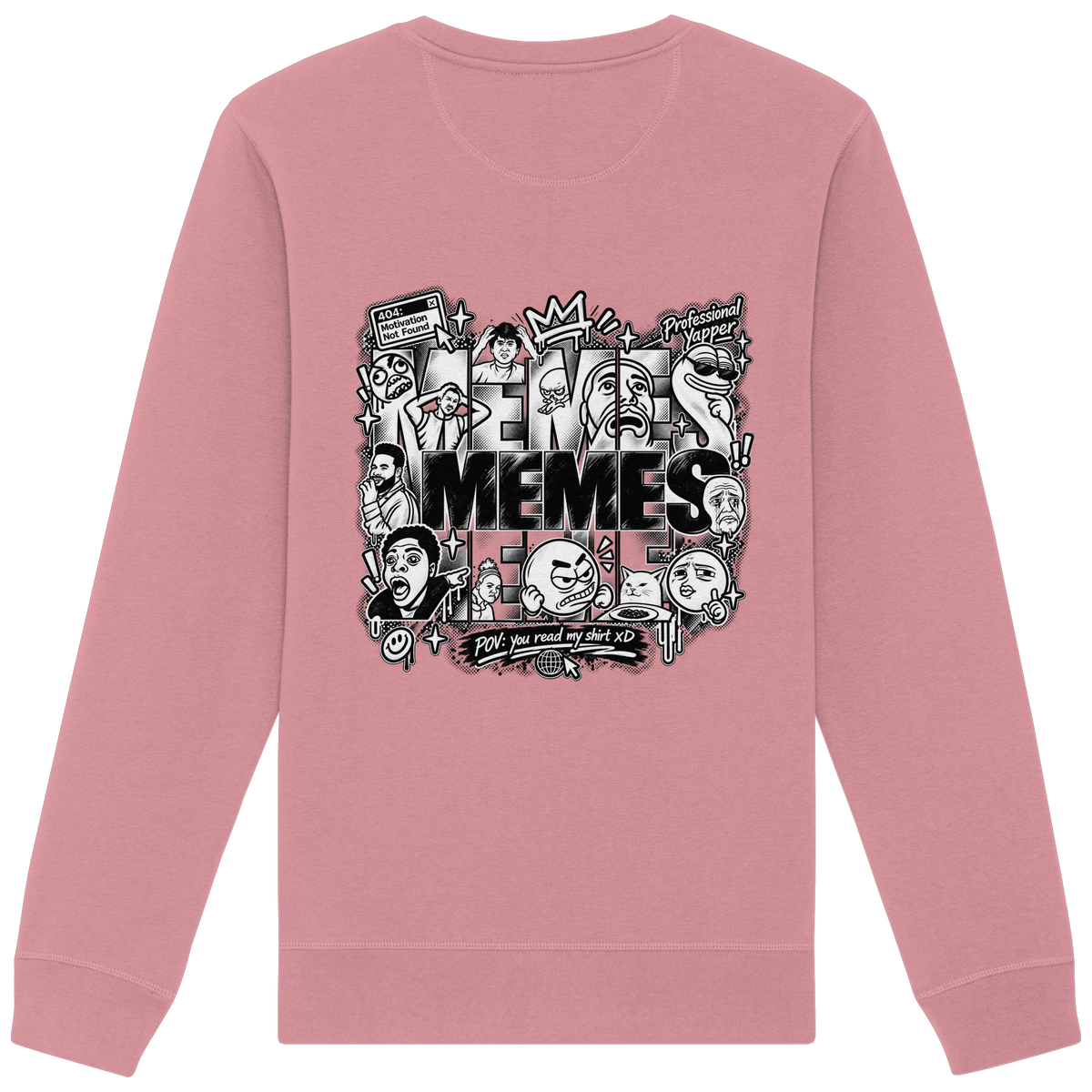 The MEME - Organic Basic Unisex Sweatshirt