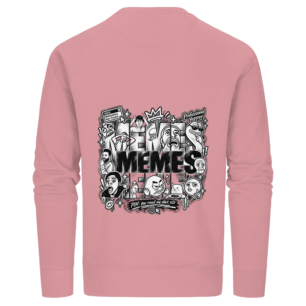 The MEME - Organic Basic Unisex Sweatshirt