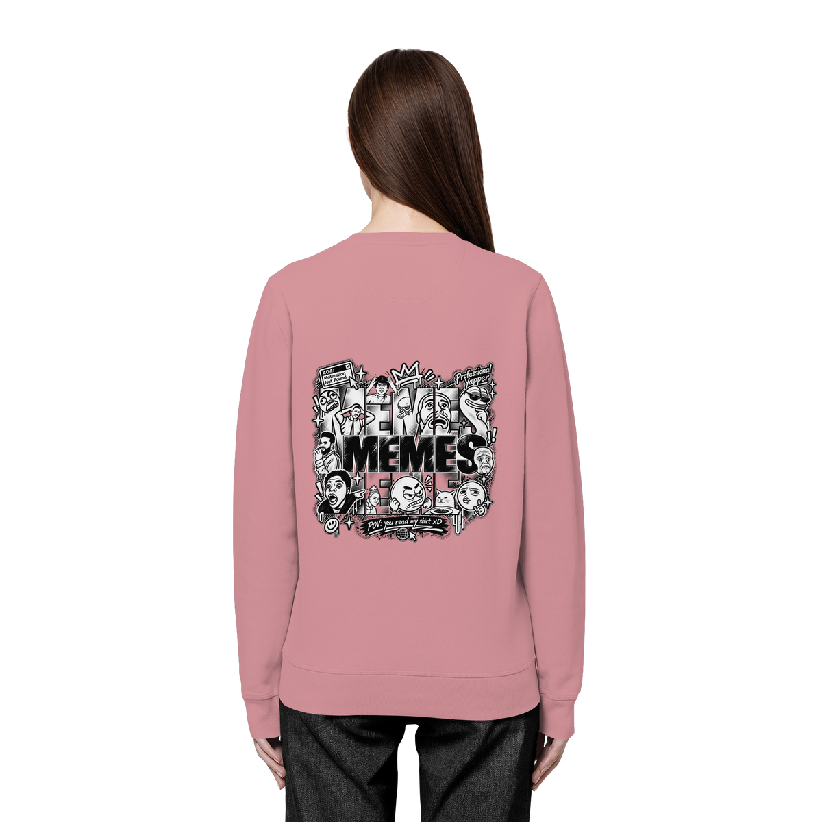 The MEME - Organic Basic Unisex Sweatshirt