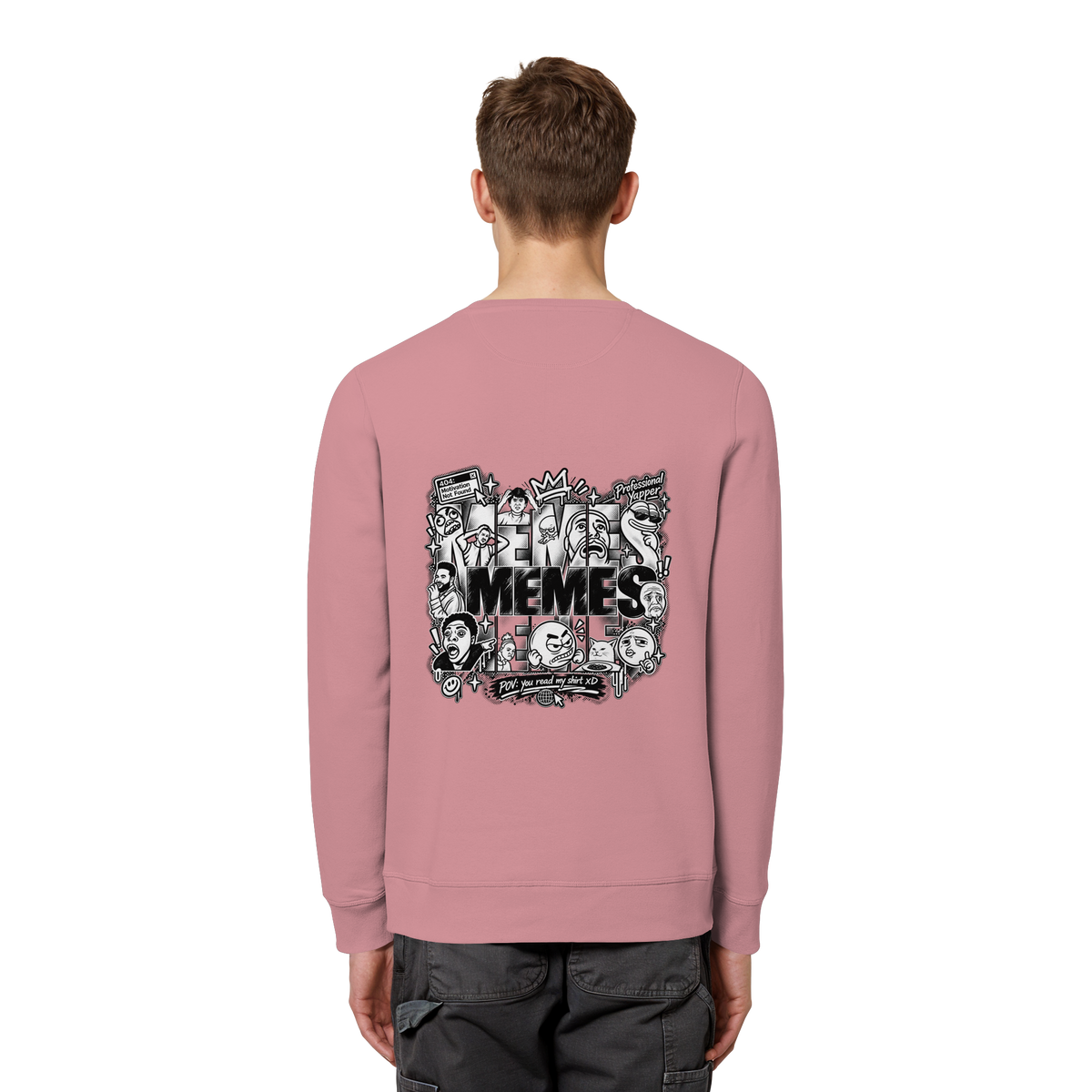 The MEME - Organic Basic Unisex Sweatshirt