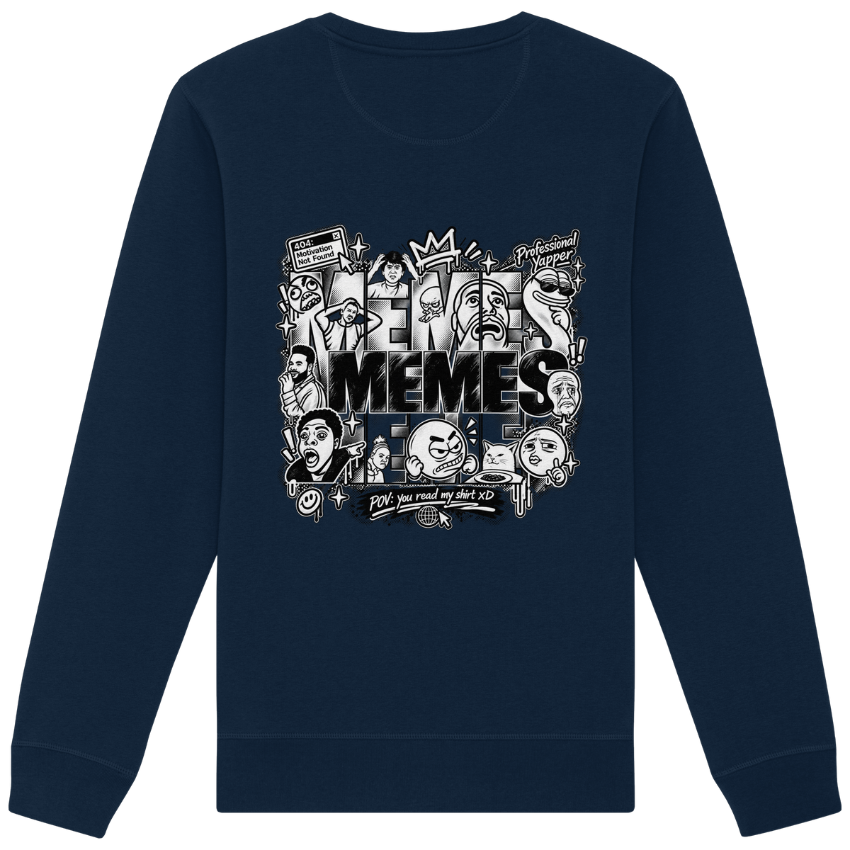 The MEME - Organic Basic Unisex Sweatshirt