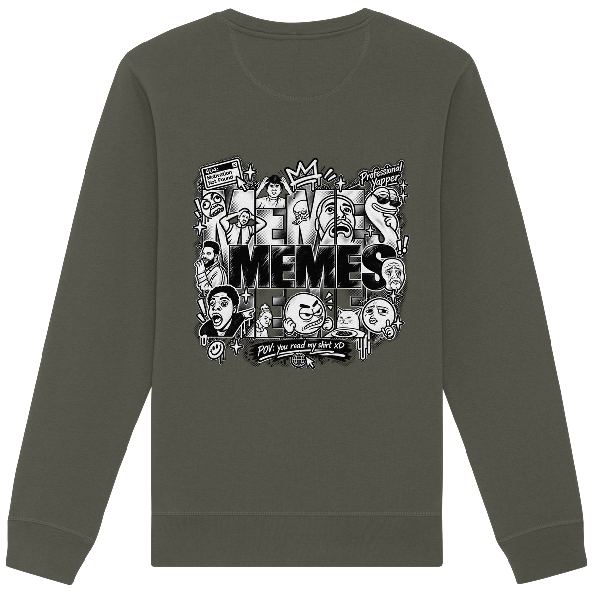 The MEME - Organic Basic Unisex Sweatshirt