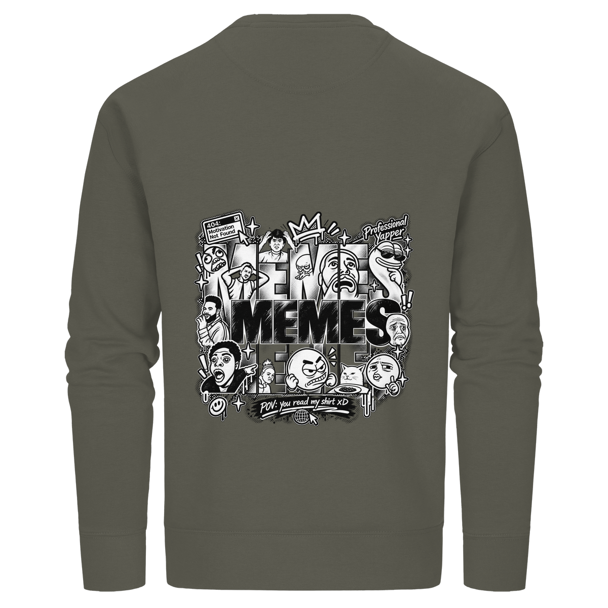 The MEME - Organic Basic Unisex Sweatshirt