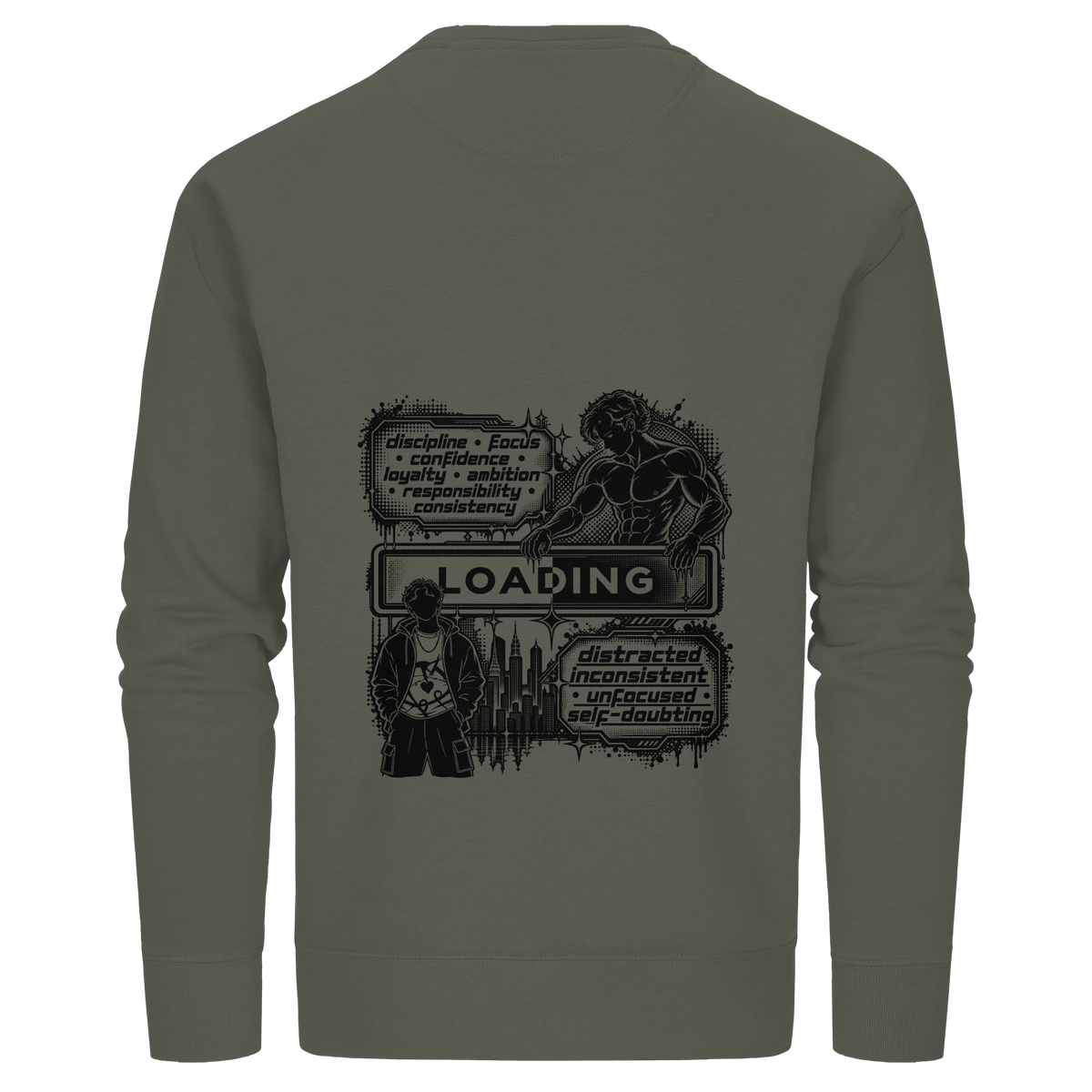 LOADiNG BASiCS - Organic Basic Unisex Sweatshirt
