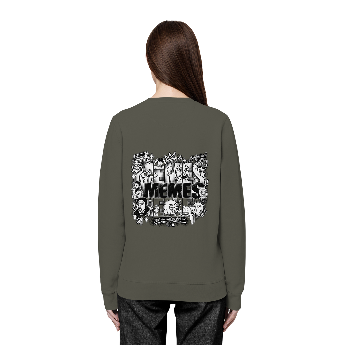 The MEME - Organic Basic Unisex Sweatshirt