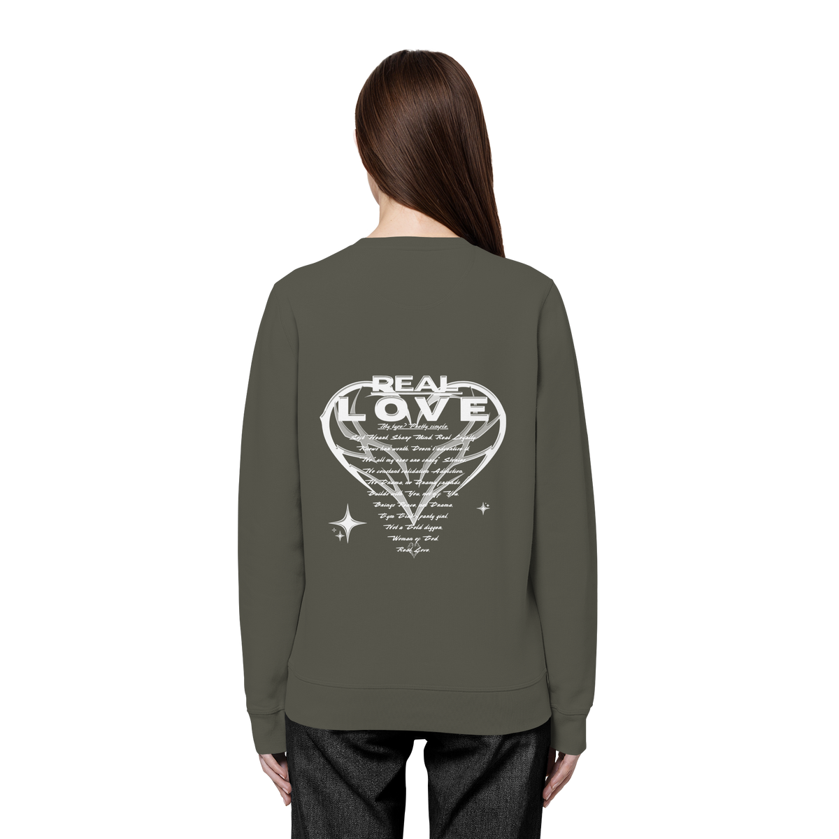 The REAL LOVE BASiCS - Organic Basic Unisex Sweatshirt